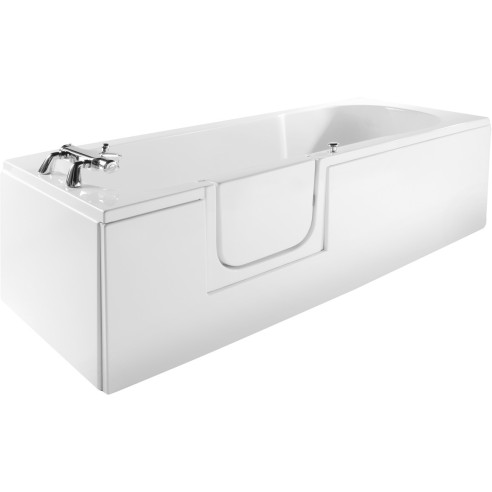 Bari 1700mm Left Handed Single Ended Bath | BathroomKing