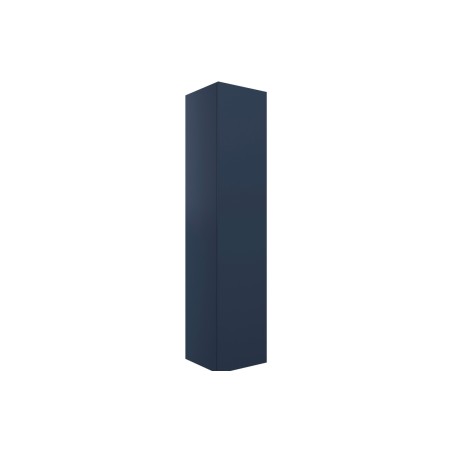 Sintra 350mm Wall Hung 1 Door Tall Unit - Matt Deep Blue | T