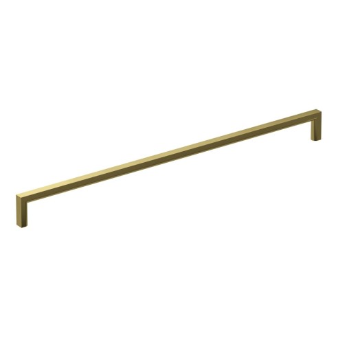 330mm Slim D-Shape Handle - Brushed Brass | Storage Units |