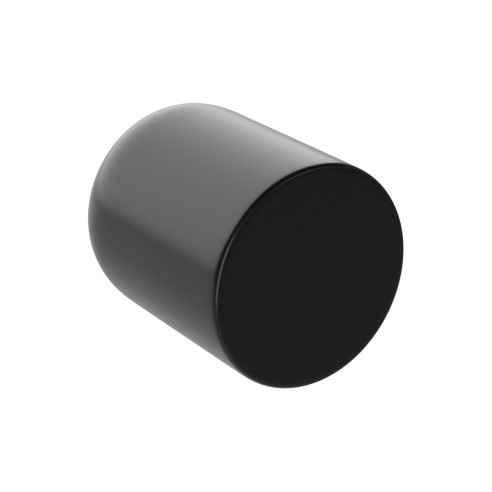 23mm Modern Knob Handle - Matt Black | Storage Units | Bathr