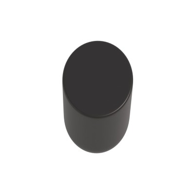 23mm Modern Knob Handle - Matt Black | Storage Units | Bathr 2