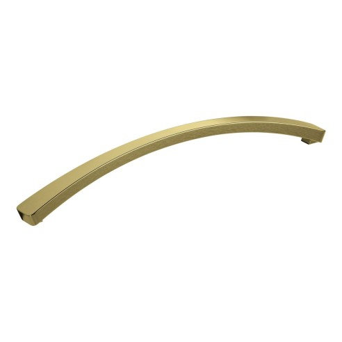 170mm Bow Handle - Brushed Brass | Storage Units | BathroomK