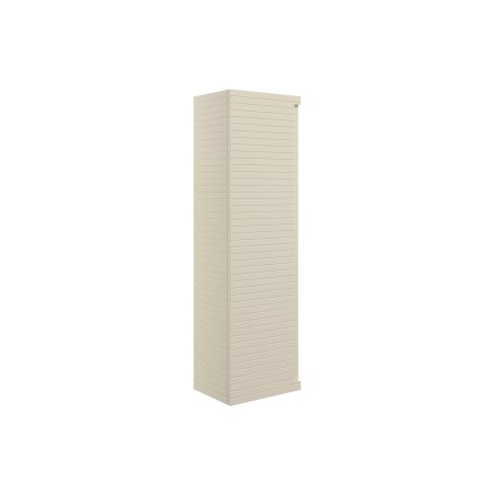 Aveiro 350mm Wall Hung 1 Door Tall Unit - Matt Cotton | Tall