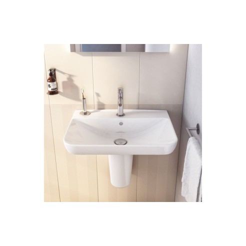 VitrA S20 185x295mm Semi Pedestal Only - White | Basins | Ba