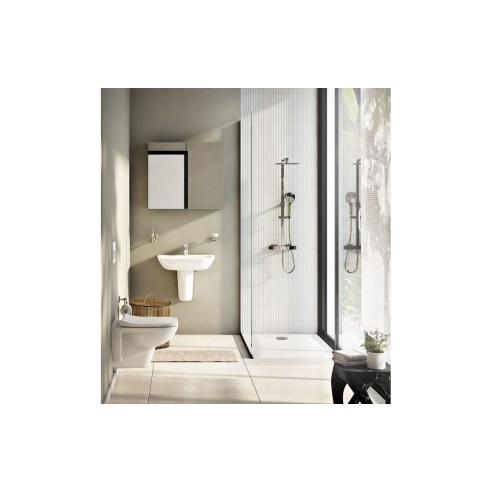 VitrA S20 185x295mm Semi Pedestal Only - White | Basins | Ba