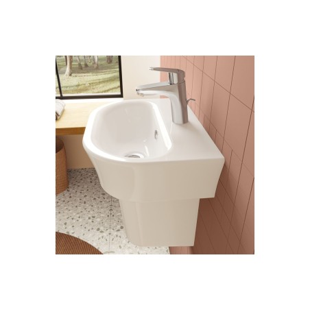 VitrA S20 450x350mm 1TH Basin Only - White | Basins | Bathro