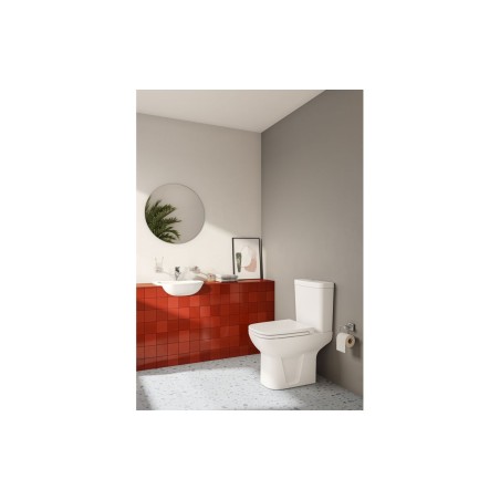 VitrA S20 450x350mm 1TH Semi Recessed Basin - White | Basins