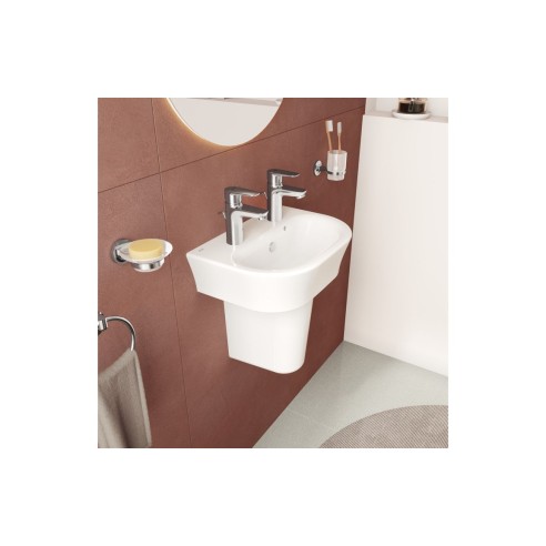 VitrA S20 450x350mm 2TH Basin Only - White | Basins | Bathro