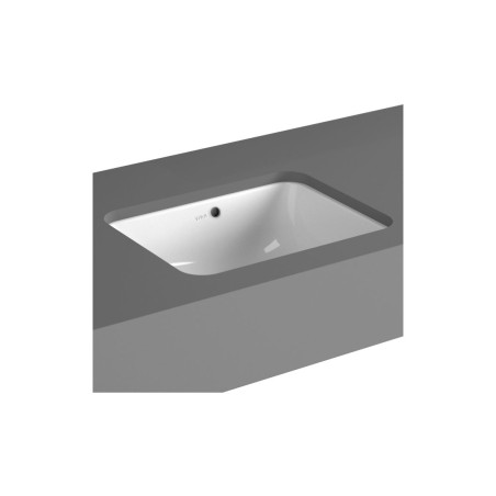 VitrA S20 450x370mm 0TH Undercounter Basin - White | Basins