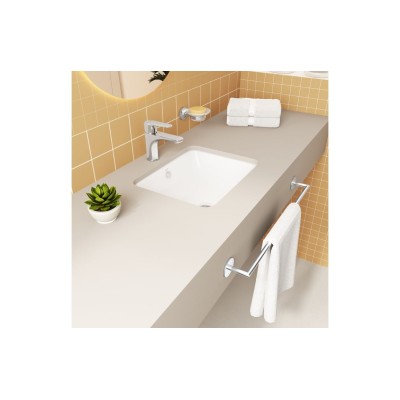 VitrA S20 450x370mm 0TH Undercounter Basin - White | Basins 2