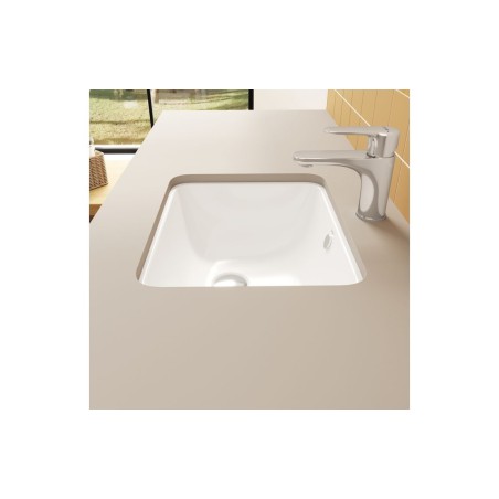 VitrA S20 450x370mm 0TH Undercounter Basin - White | Basins