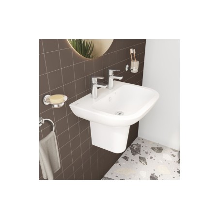 VitrA S20 550x440mm 2TH Basin Only - White | Basins | Bathro