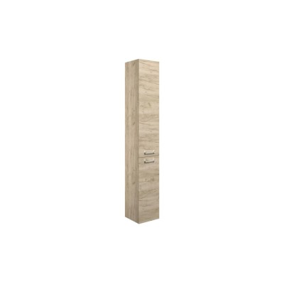 Valbom 350mm Floor Standing 2 Door Tall Unit - Oak | Tall Un