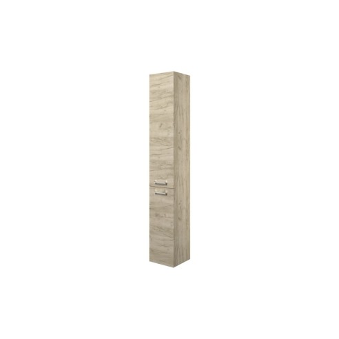 Valbom 350mm Floor Standing 2 Door Tall Unit - Oak | Tall Un