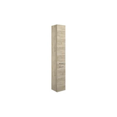 Vila Nova 350mm Floor Standing 2 Door Tall Unit - Oak | Tall