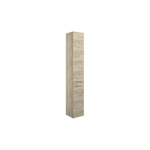 Vila Nova 350mm Floor Standing 2 Door Tall Unit - Oak | Tall