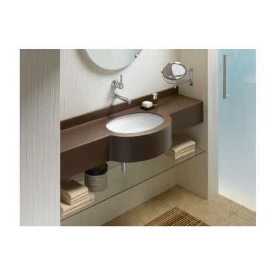VitrA S20 470x380mm 0TH Undercounter Basin - White | Basins 2