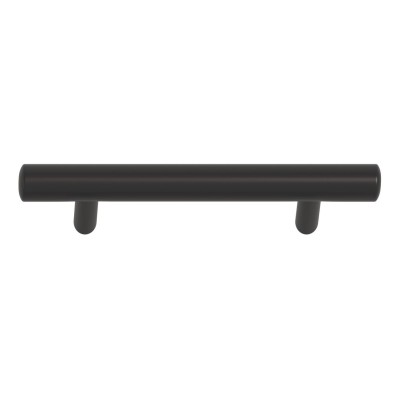 160mm T-Bar Handle - Matt Black | Storage Units | BathroomKi 2