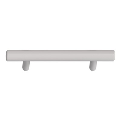 160mm T-Bar Handle - Matt White | Storage Units | BathroomKi 2
