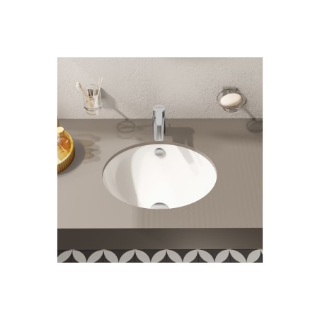 VitrA S20 470x380mm 0TH Undercounter Basin - White | Basins