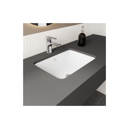 VitrA S20 500x370mm 0TH Undercounter Basin - White | Basins