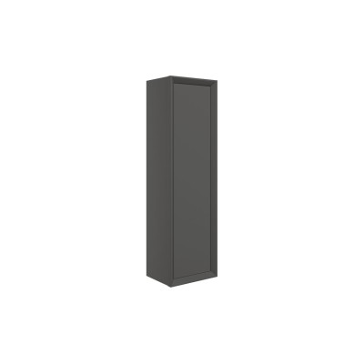 Porto 345mm Wall Hung 1 Door Tall Unit - Matt Clay | Tall Un