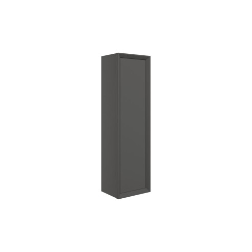Porto 345mm Wall Hung 1 Door Tall Unit - Matt Clay | Tall Un