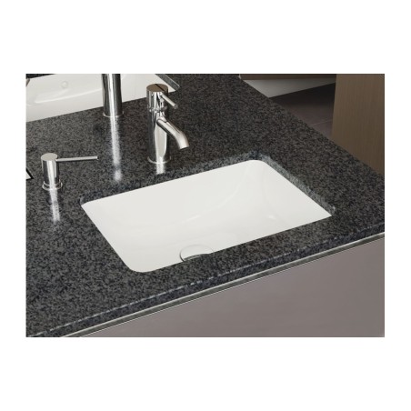 VitrA S20 500x370mm 0TH Undercounter Basin - White | Basins