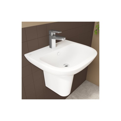 VitrA S20 500x415mm 1TH Basin Only - White | Basins | Bathro