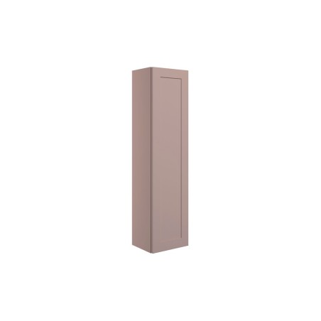 Marvao 300mm Wall Hung 1 Door Tall Unit - Matt Peony | Tall