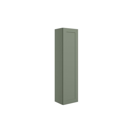 Marvao 300mm Wall Hung 1 Door Tall Unit - Matt Reed Green |