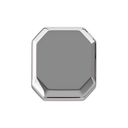 34mm Octagonal Deco Knob - Chrome | Storage Units | Bathroom