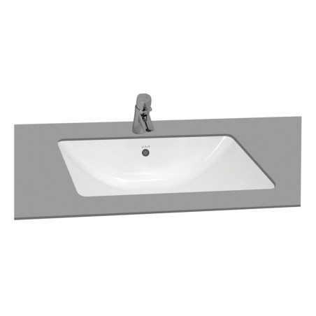 VitrA S20 530x415mm 0TH Undercounter Basin - White | Basins