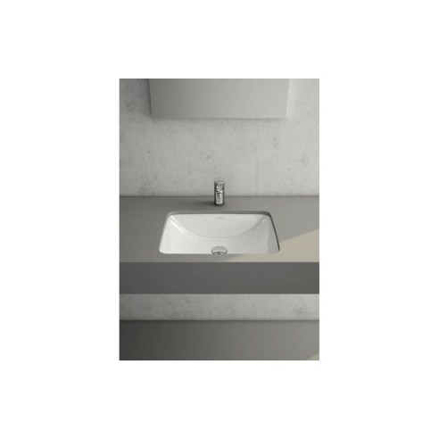 VitrA S20 530x415mm 0TH Undercounter Basin - White | Basins