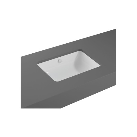 VitrA S20 550x370mm 0TH Undercounter Basin - White | Basins