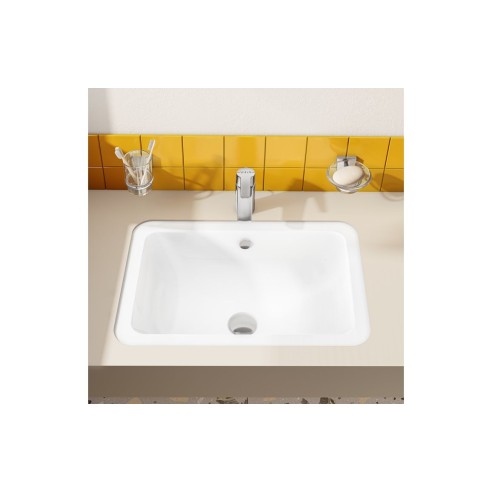 VitrA S20 550x370mm 0TH Undercounter Basin - White | Basins