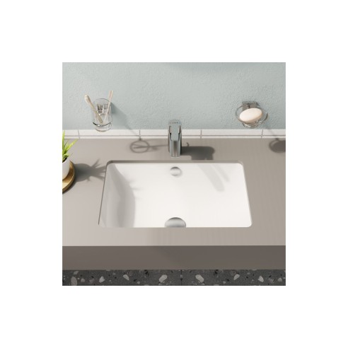 VitrA S20 550x370mm 0TH Undercounter Basin - White | Basins