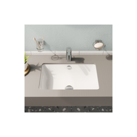 VitrA S20 550x370mm 0TH Undercounter Basin - White | Basins