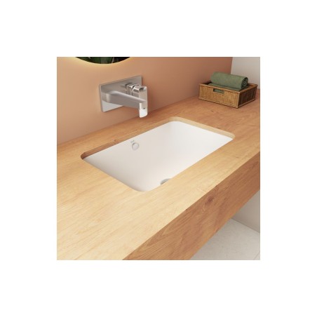 VitrA S20 550x370mm 0TH Undercounter Basin - White | Basins