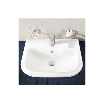 VitrA S20 550x445mm 1TH Semi Recessed Basin - White | Basins 2