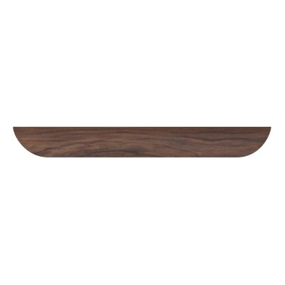 400mm Dome Handle - Walnut | Storage Units | BathroomKing 2