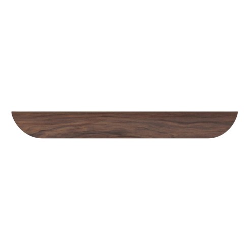 400mm Dome Handle - Walnut | Storage Units | BathroomKing