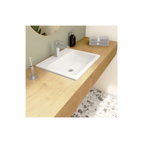 VitrA S20 550x455mm 1TH Countertop/Vessel Washbowl - White |