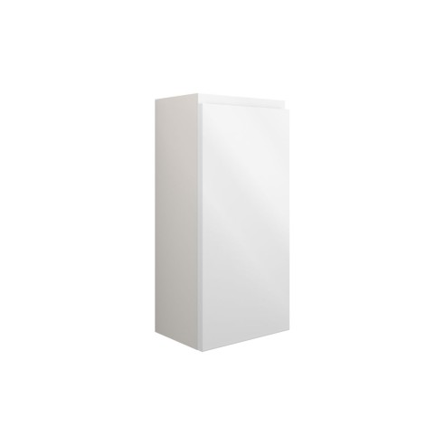 Bau 300mm Slim Base Unit - White Gloss (Grey Cab) | Storage