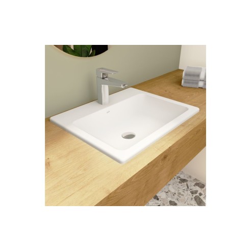 VitrA S20 550x455mm 1TH Countertop/Vessel Washbowl - White |