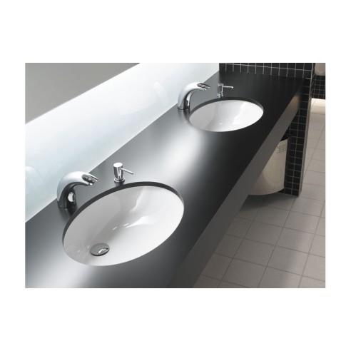 VitrA S20 580x450mm 0TH Undercounter Basin - White | Basins