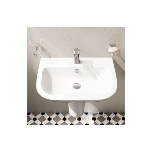 VitrA S20 595x455mm 1TH Basin Only - White | Basins | Bathro