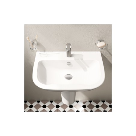 VitrA S20 595x455mm 1TH Basin Only - White | Basins | Bathro