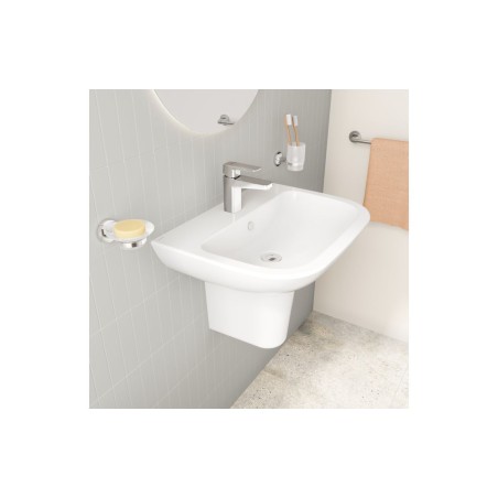 VitrA S20 595x455mm 1TH Basin Only - White | Basins | Bathro