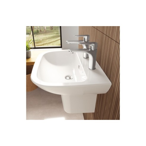 VitrA S20 595x455mm 2TH Basin Only - White | Basins | Bathro